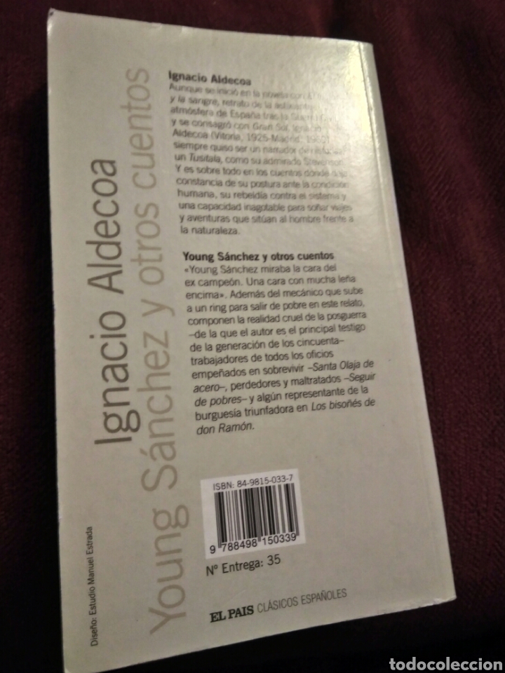 Libros de segunda mano: Ignacio Aldecoa - Young S&aacute;nchez y otros cuentos - Libro - Foto 2