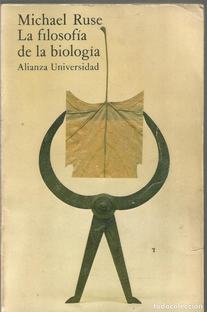 Libros de segunda mano: MICHAEL RUSE. LA FILOSOFIA DE LA BIOLOGIA. ALIANZA - Foto 1