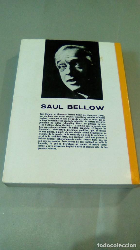 Libros de segunda mano: EL LEGADO DE HUMBOLDT.- SAUL BELLOW - Foto 2