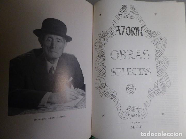 Libros de segunda mano: AZOR&Iacute;N. OBRAS SELECTAS - Foto 2