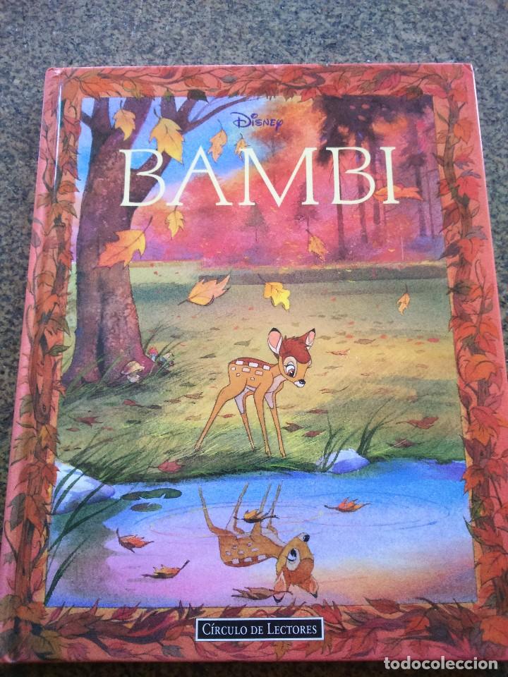 Libros de segunda mano: BAMBI - DISNEY -- CIRCULO 1995 -- - Foto 1