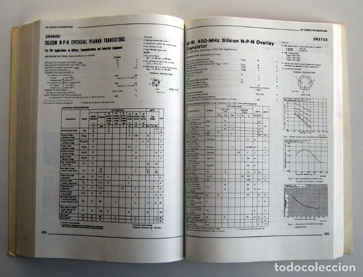 Libros de segunda mano: RCA. Solid State. Power Devices. Cat&aacute;logo de transistores y otras piezas. Ingl&eacute;s - Foto 4
