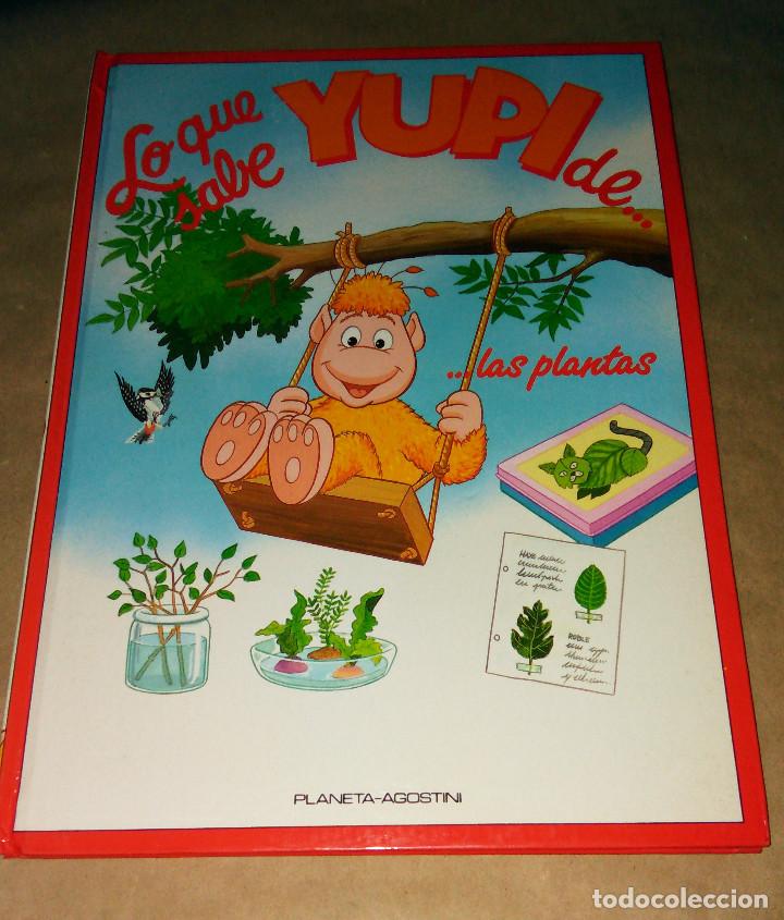 Libros de segunda mano: Lo que sabe Yupi de.. las plantas n&ordm; 8 Planeta Agostini Los mundos de Yupi