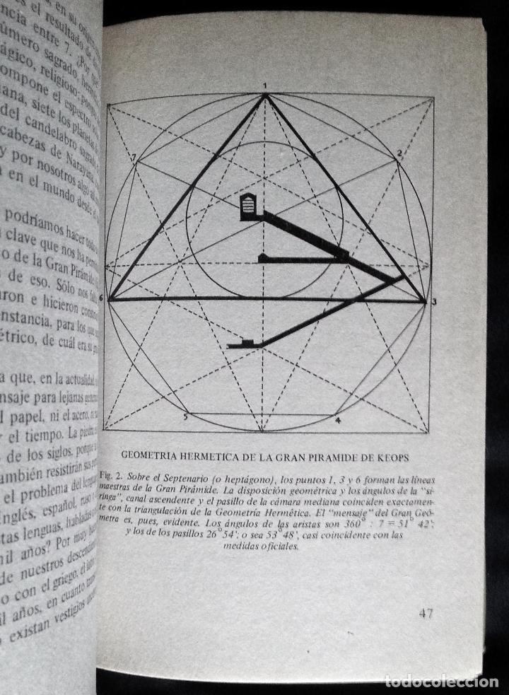 Libros de segunda mano: EL ENIGMA DE LA ESFINGE Y LAS PIRAMIDES DE GIZEH | P. GUIRAO | ATE 1981 - Foto 5