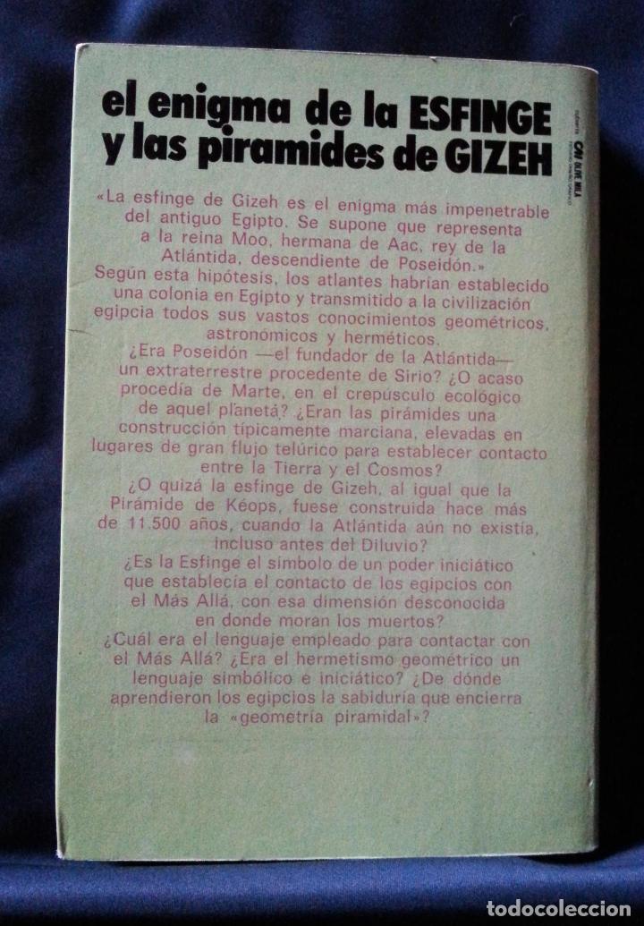 Libros de segunda mano: EL ENIGMA DE LA ESFINGE Y LAS PIRAMIDES DE GIZEH | P. GUIRAO | ATE 1981 - Foto 6