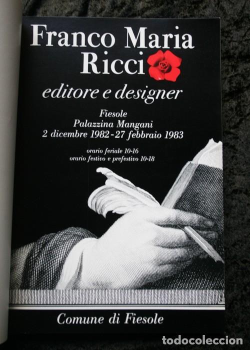 Franco Maria Ricci Editore E Designer Expos Comprar En Todocoleccion 111525455 