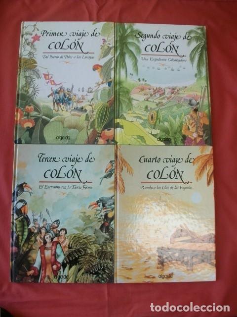 Libros de segunda mano: LOS CUATRO VIAJES DE CRIST&Oacute;BAL COL&Oacute;N - EDICIONES ALGAIDA