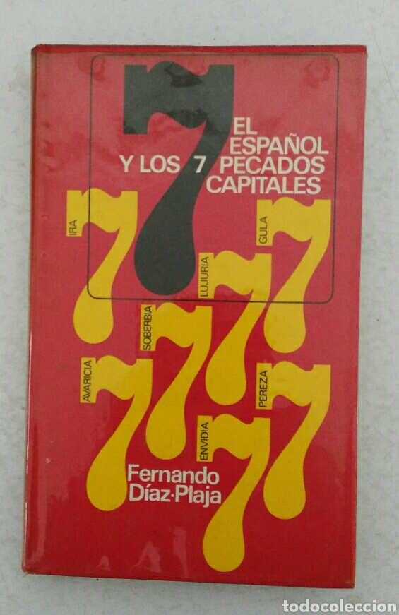 Libros de segunda mano: El espa&ntilde;ol y los siete pecados capitales