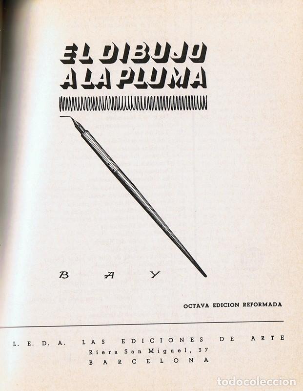 Libros de segunda mano: EL DIBUJO A LA PLUMA - Foto 2
