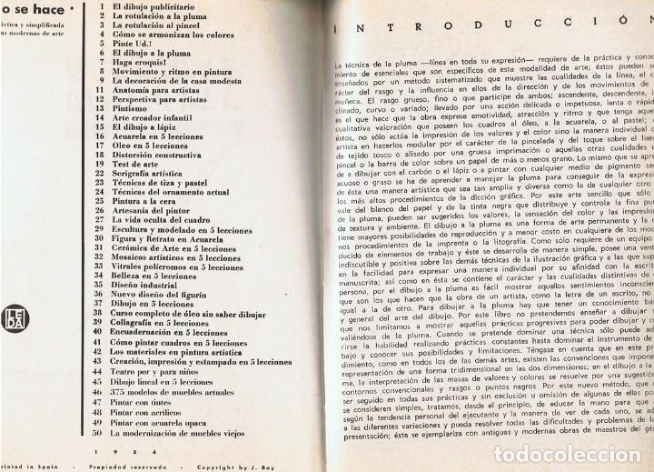 Libros de segunda mano: EL DIBUJO A LA PLUMA - Foto 3