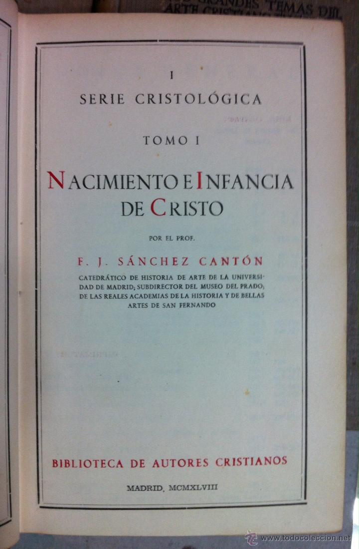 Libros de segunda mano: S&aacute;nchez Cant&oacute;n. Nacimiento e infancia de Cristo. 1948 - Foto 2