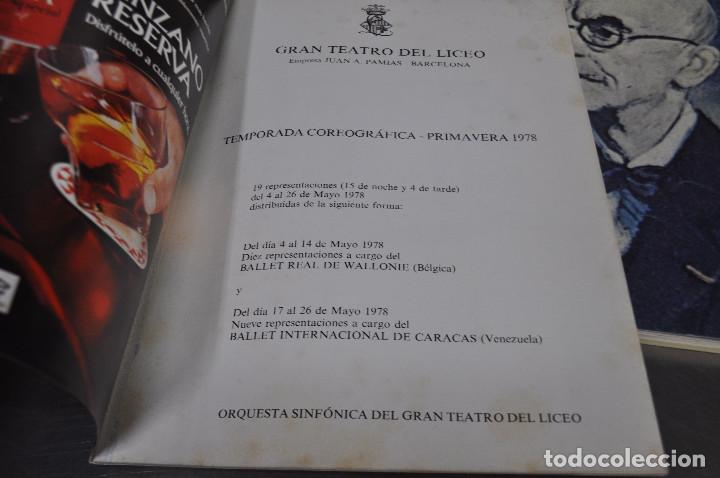 Libros de segunda mano: 7 programas gran teatro del liceo diferentes temporadas - opera - AR7 - Foto 6