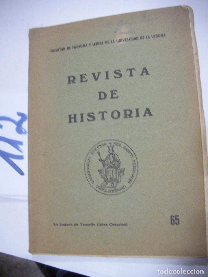 Second hand books: ANTIGUO REVISTA DE HISTORIA UNIVERSIDAD DE LA LAGUNA