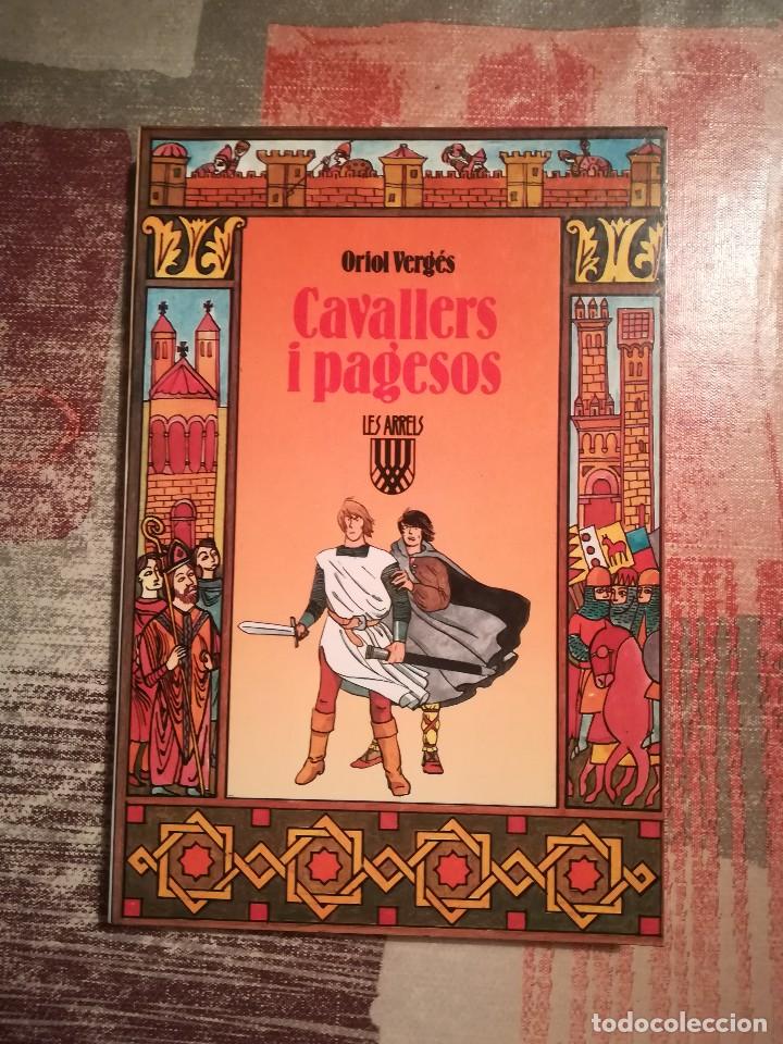 Libros de segunda mano: Cavallers i pagesos - Oriol Verg&eacute;s - en catal&agrave; - Foto 1