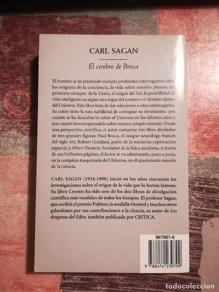 Libros de segunda mano: El cerebro de Broca - Carl Sagan - Foto 2