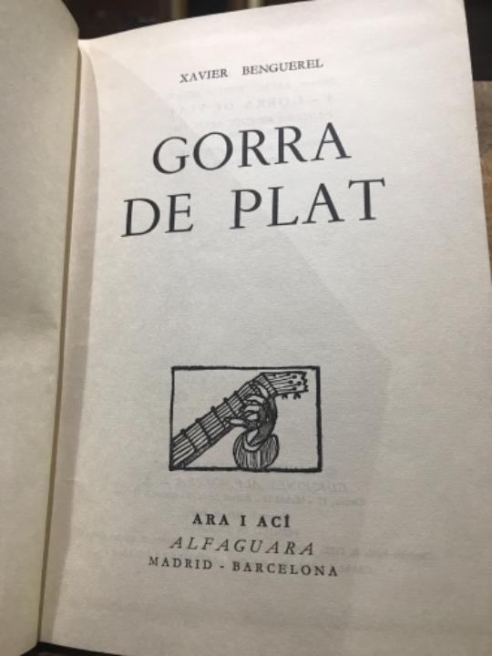 Libros de segunda mano: Gorra de plat, 2 edicion 1967 de 3.000 ejemplares - Foto 3
