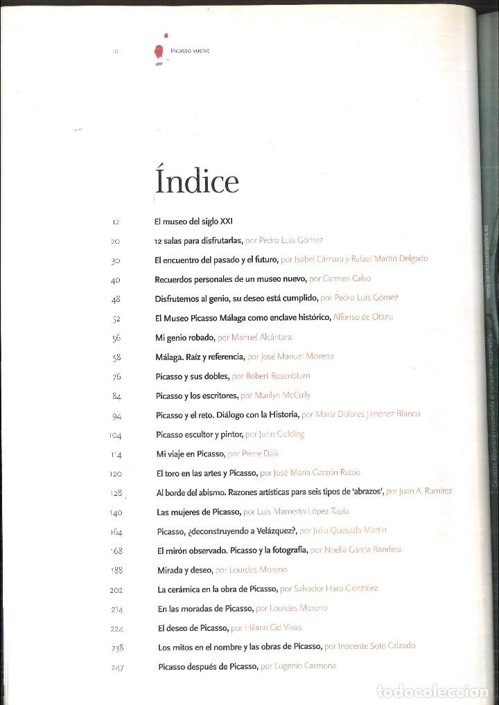Libros de segunda mano: PICASSO VUELVE. Varios - Foto 3