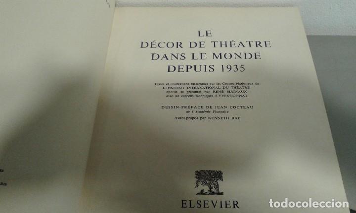 Libros de segunda mano: LE DECOR DE THEATRE DANS LE MONDE DEPUIS DE 1935 EDIT. ELSEVIER - Foto 2