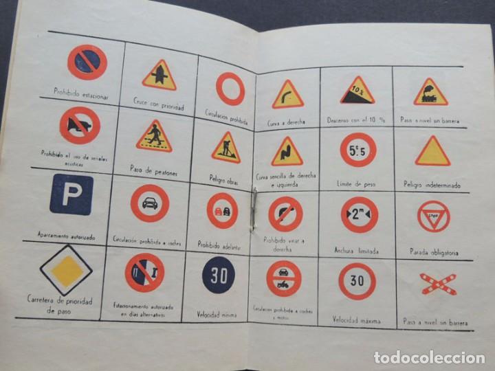 Libros de segunda mano: APRENDA A CONDUCIR EN ACADEMIA DE CHOFERES LORENTE - ZARAGOZA / PROGRAMA EXAMEN CONDUCIR - Foto 2
