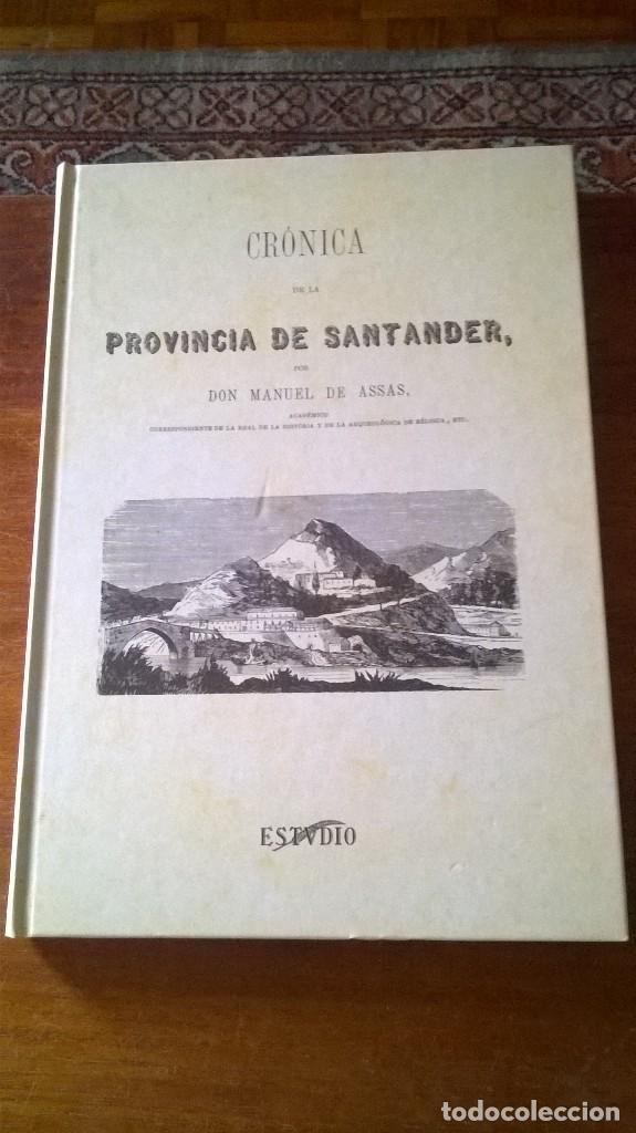 Libros de segunda mano: CR&Oacute;NICA DE LA PROVINCIA DE SANTANDER - Foto 1