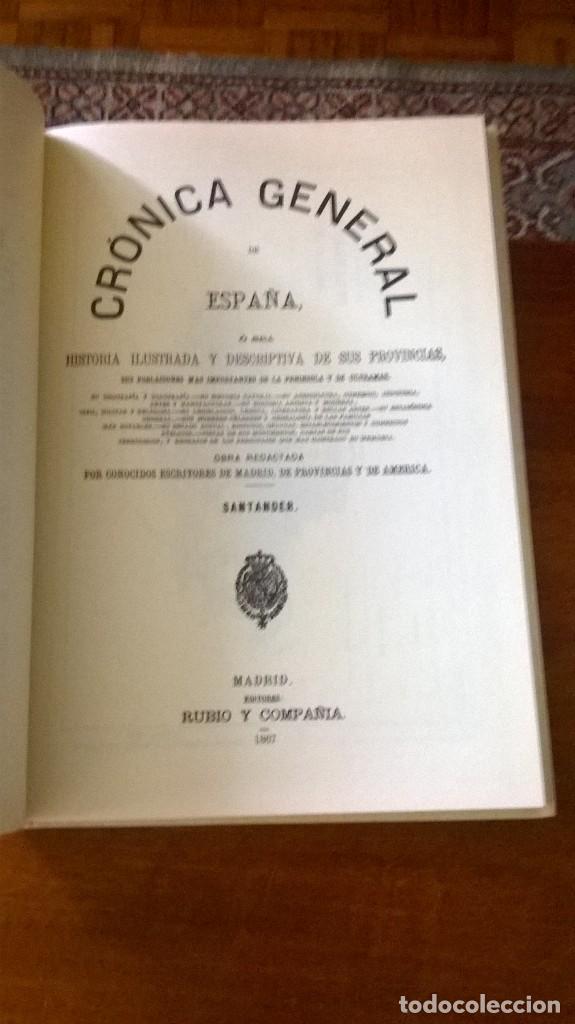 Libros de segunda mano: CR&Oacute;NICA DE LA PROVINCIA DE SANTANDER - Foto 3