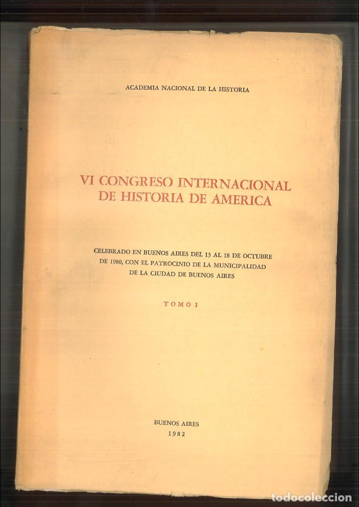 Second hand books: VI CONGRESO INTERNACIONAL DE HISTORIA DE AM&Eacute;RICA. ACADEMIA NACIONAL DE LA HISTORIA.