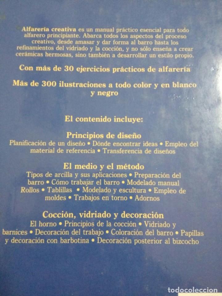 Libros de segunda mano: ALFARER&Iacute;A CREATIVA Peter Consentido. - Foto 2