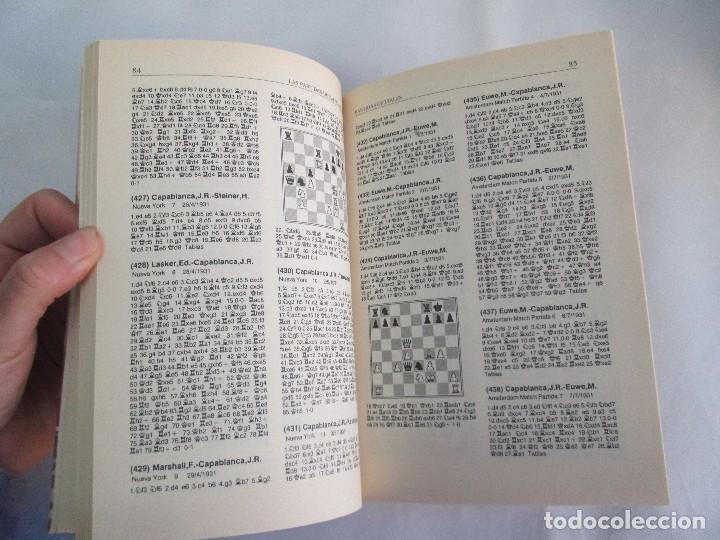 Libros de segunda mano: LAS PARTIDAS DE CAPABLANCA. ROGELIO CAPARROS. EDICION MARTINEZ ROCA 1993. - Foto 12