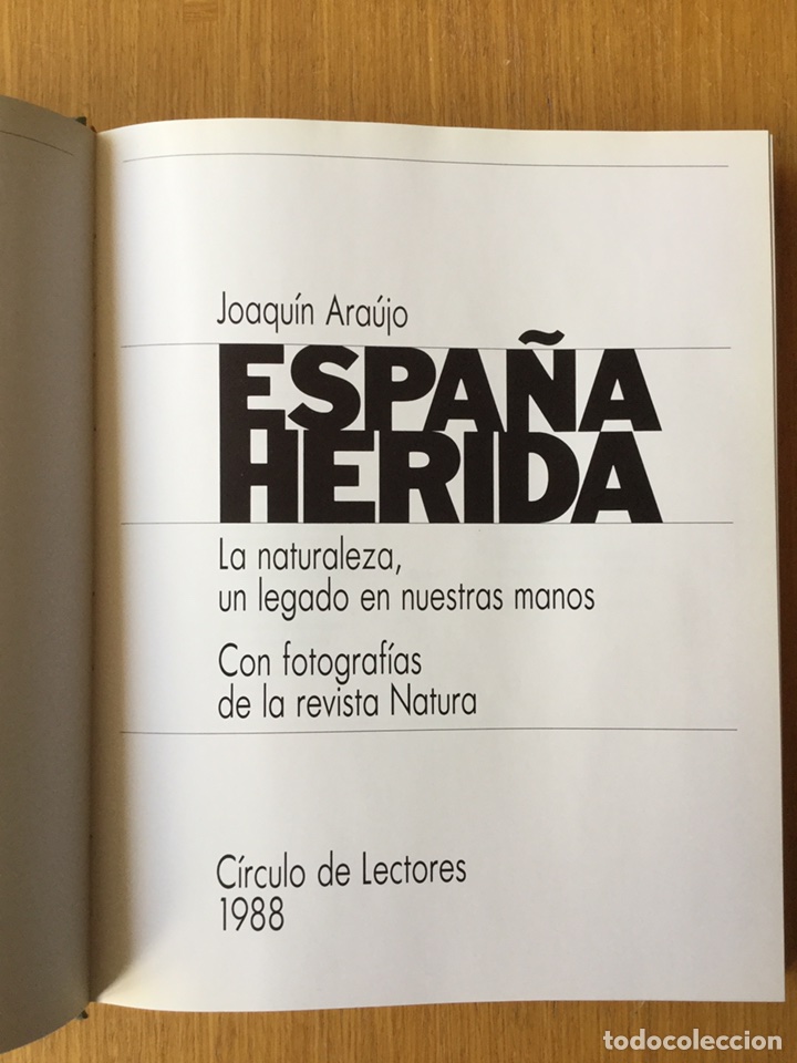 Libros de segunda mano: Espa&ntilde;a herida - Foto 4