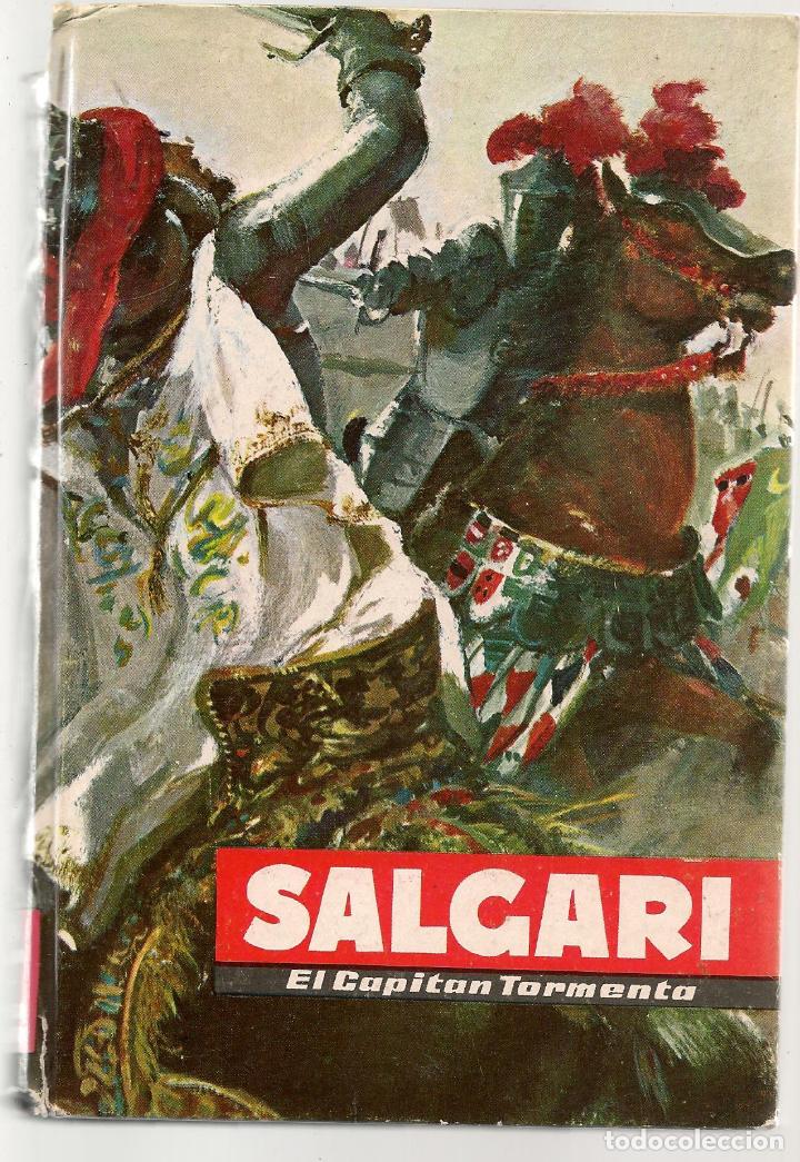 Libros de segunda mano: SALGARI. N&ordm; 18. EL CAPIT&Aacute;N TORMENTAS. MOLINO 1956.(B/A39.2) - Foto 1
