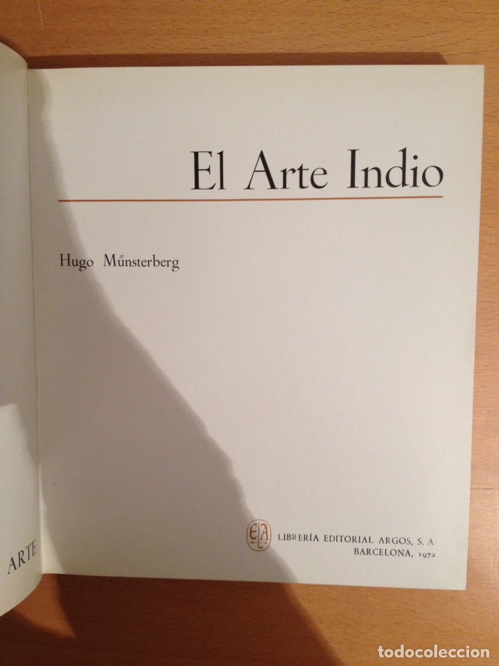 Libros de segunda mano: El arte indio (Hugo Munsterberg) - Foto 2