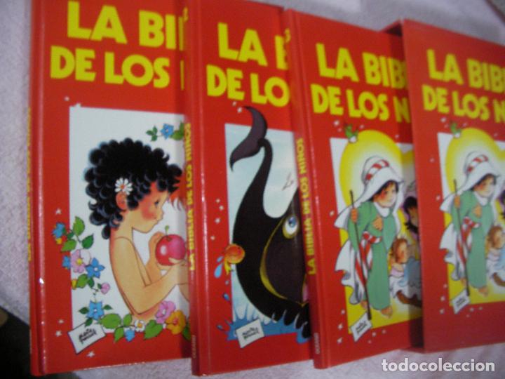 Libros de segunda mano: ANTIGUO LIBRO - LA BIBLIA DE LOS NI&Ntilde;OS - TRES TOMOS - Foto 2