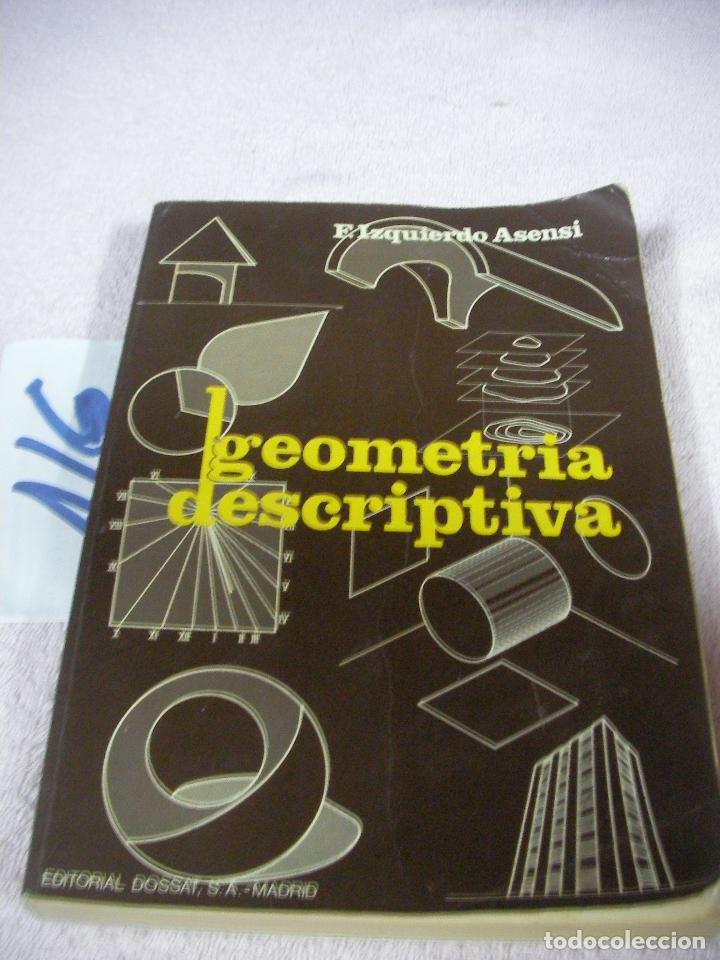 Libros de segunda mano: GEOMETRIA DESCRIPTIVA - Foto 1