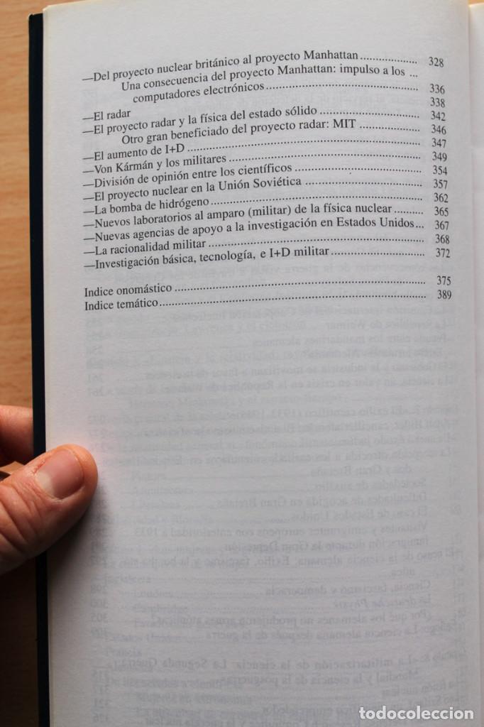 Libros de segunda mano: J.M. S&aacute;nchez Ron - El poder de la ciencia - Alianza - Foto 6