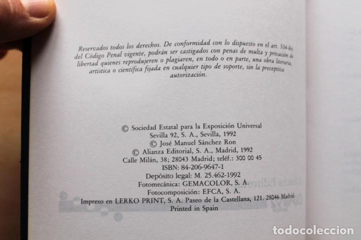 Libros de segunda mano: J.M. S&aacute;nchez Ron - El poder de la ciencia - Alianza - Foto 10