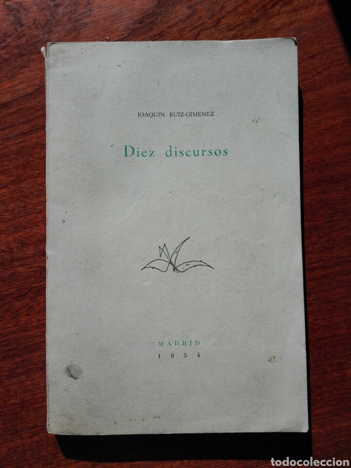 Libros de segunda mano: Joaquin RUIZ-GIM&Eacute;NEZ: Diez discursos. Madrid. 1954 - Foto 1