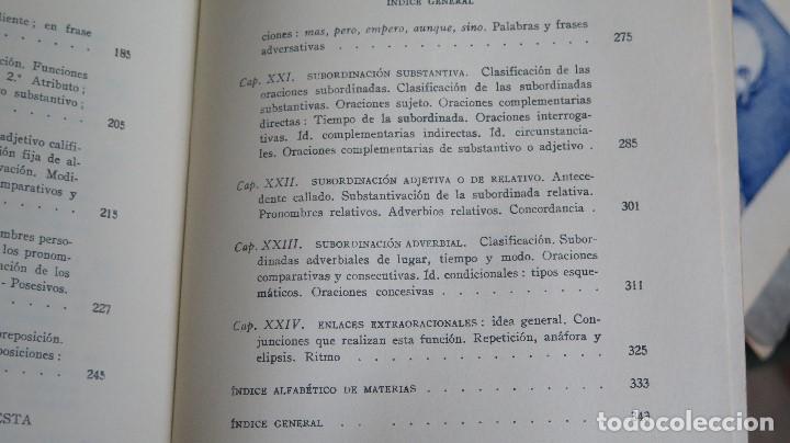 Libros de segunda mano: CURSO SUPERIOR DE SINTAXIS ESPA&Ntilde;OLA. SAMUEL GILI GAYA - Foto 6