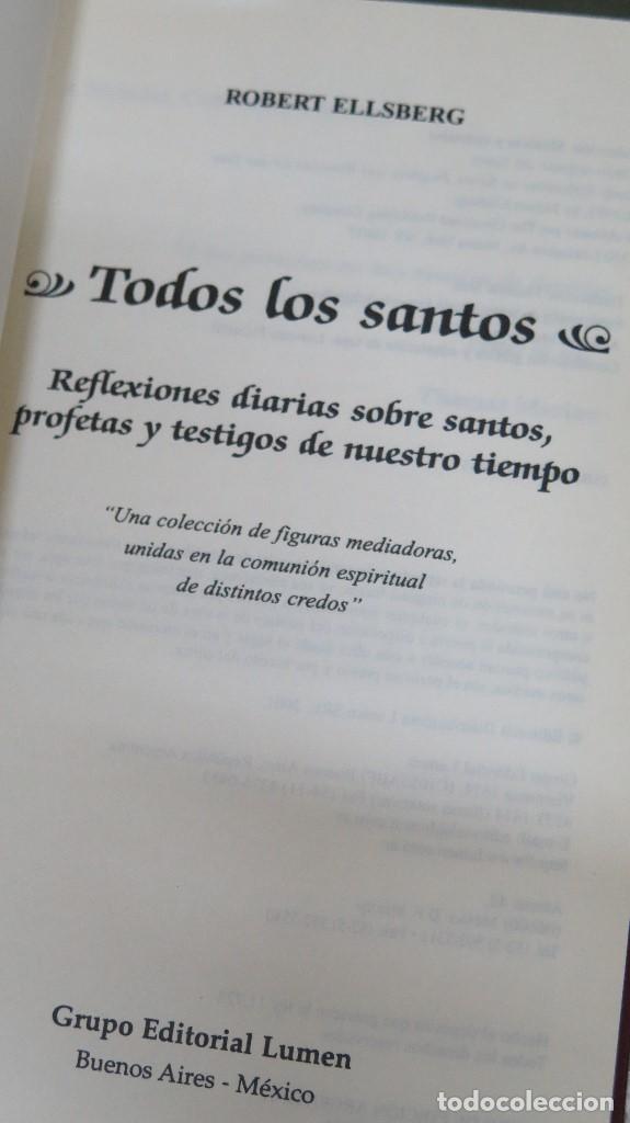 Libros de segunda mano: TODOS LOS SANTOS. ROBERT ELLSBERG - Foto 2