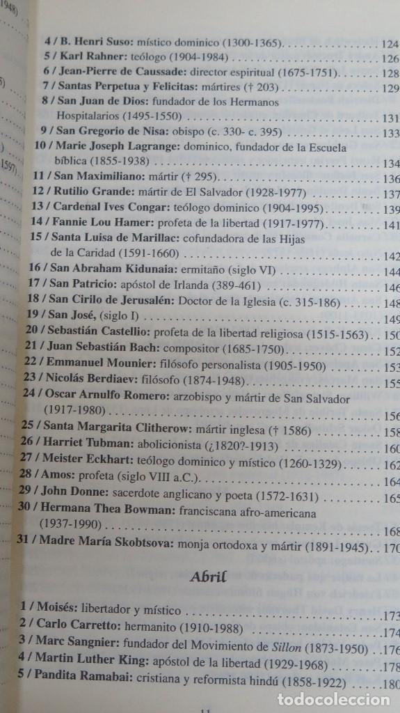 Libros de segunda mano: TODOS LOS SANTOS. ROBERT ELLSBERG - Foto 5