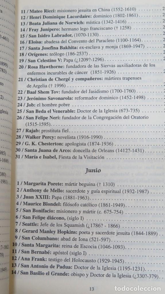 Libros de segunda mano: TODOS LOS SANTOS. ROBERT ELLSBERG - Foto 7