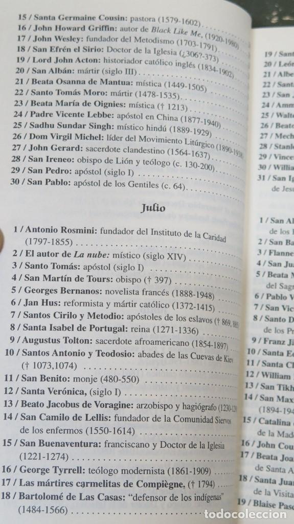 Libros de segunda mano: TODOS LOS SANTOS. ROBERT ELLSBERG - Foto 8