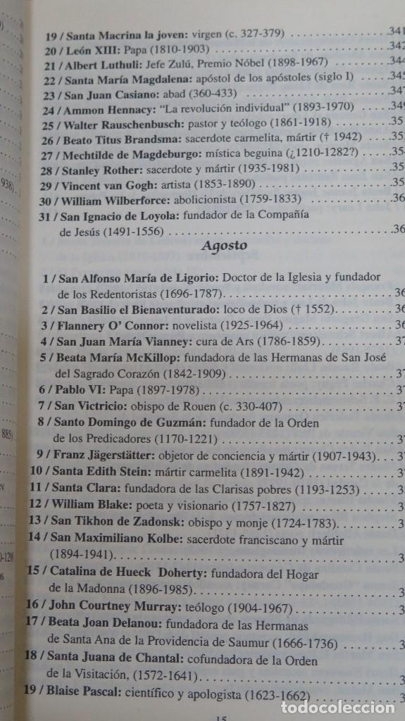 Libros de segunda mano: TODOS LOS SANTOS. ROBERT ELLSBERG - Foto 9