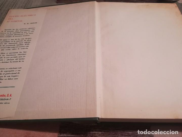 Libros de segunda mano: Equipo el&eacute;ctrico del autom&oacute;vil - William H. Crouse - Foto 3
