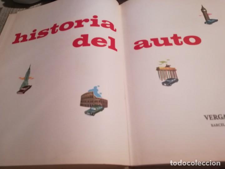 Libros de segunda mano: Historia del auto - Editorial Vergara - 1963 - Foto 3