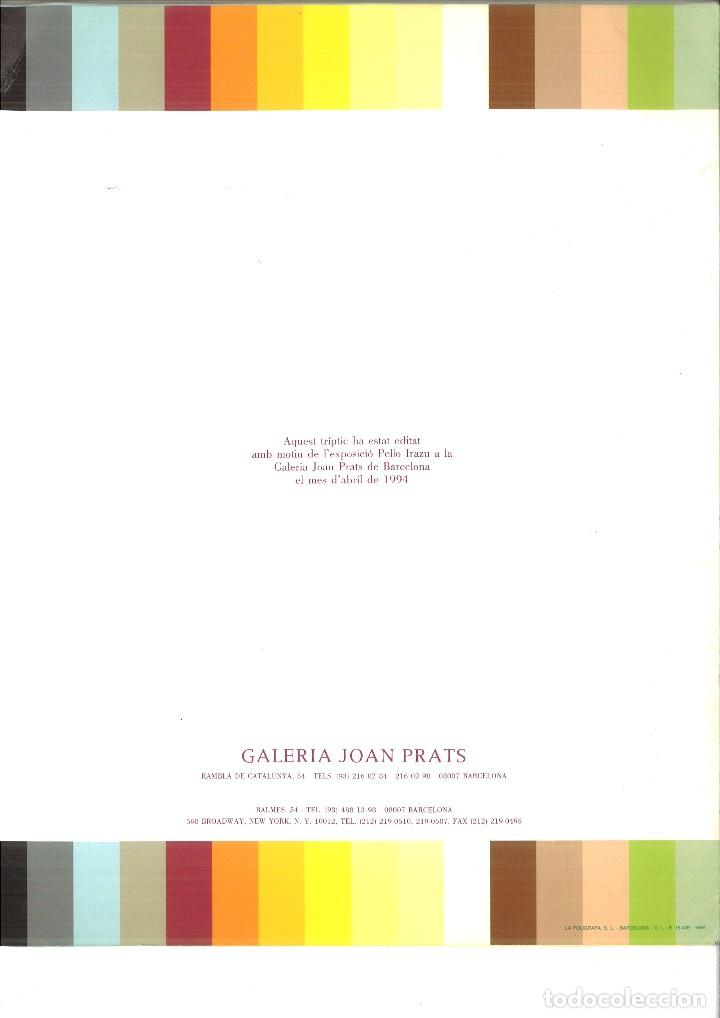 Libros de segunda mano: PELLO IRAZU. Galer&iacute;a Joan Prats - Foto 2
