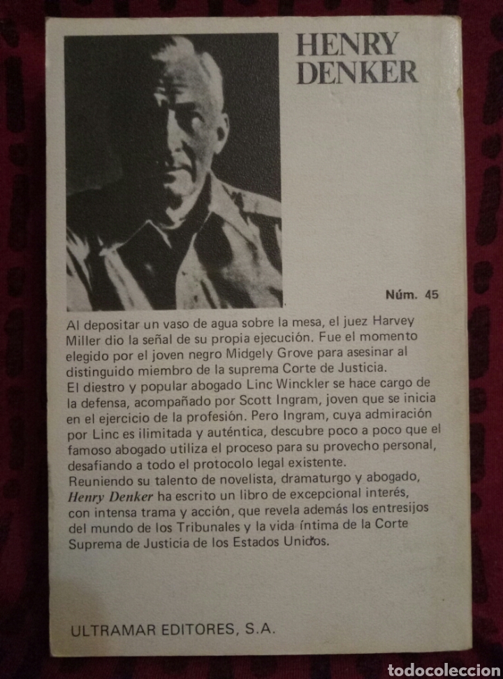 Libros de segunda mano: A la sombra de la justicia - Denker, Henry - Foto 2