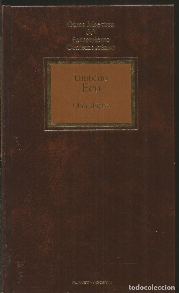 Libros de segunda mano: UMBERTO ECO. OBRA ABIERTA. PLANETA-AGOSTINI - Foto 1
