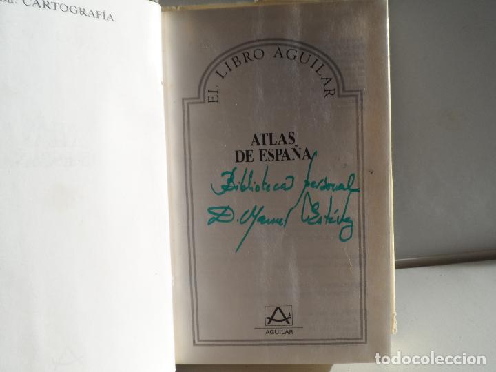 Libros de segunda mano: ATLAS DE ESPA&Ntilde;A, LIBRO AGUILAR, A&Ntilde;O 1989 - Foto 3