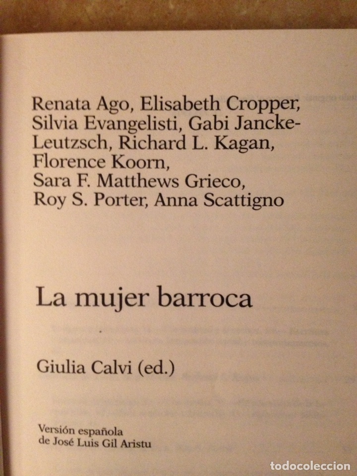 Libros de segunda mano: LA MUJER BARROCA (EDICI&Oacute;N DE GIULIA CALVI) - Foto 2