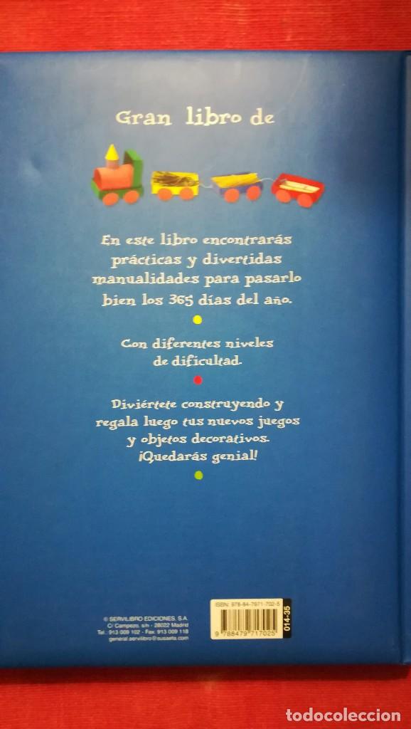 Libros de segunda mano: MANUALIDADES PARA 365 D&Iacute;AS EDICIONES SERVILIBRO - Foto 2